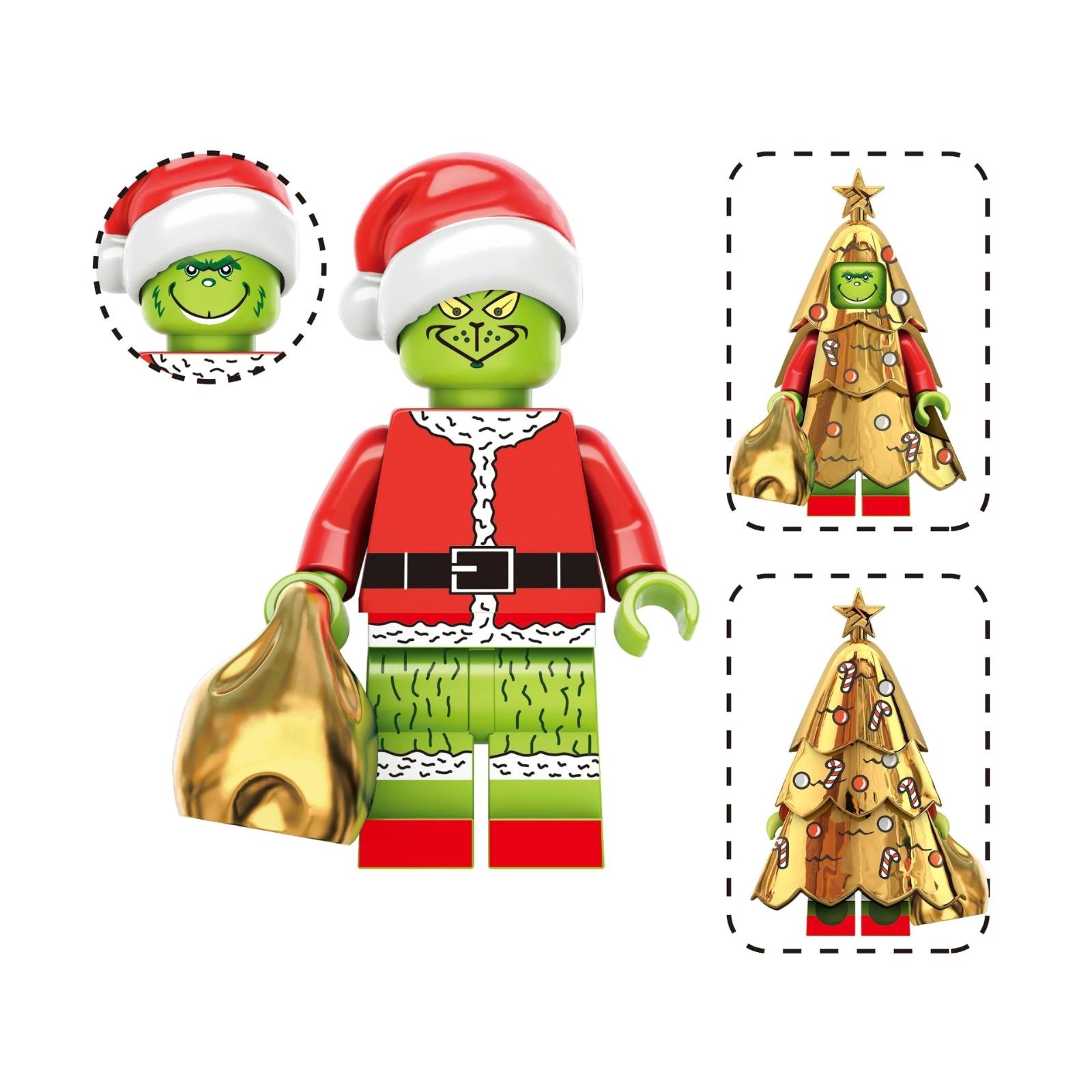 

Christmas Series Holiday Building Block Figurines One Size