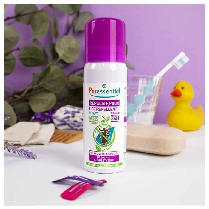 Puressentiel Anti-Poux Répulsif Poux Spray 75ml