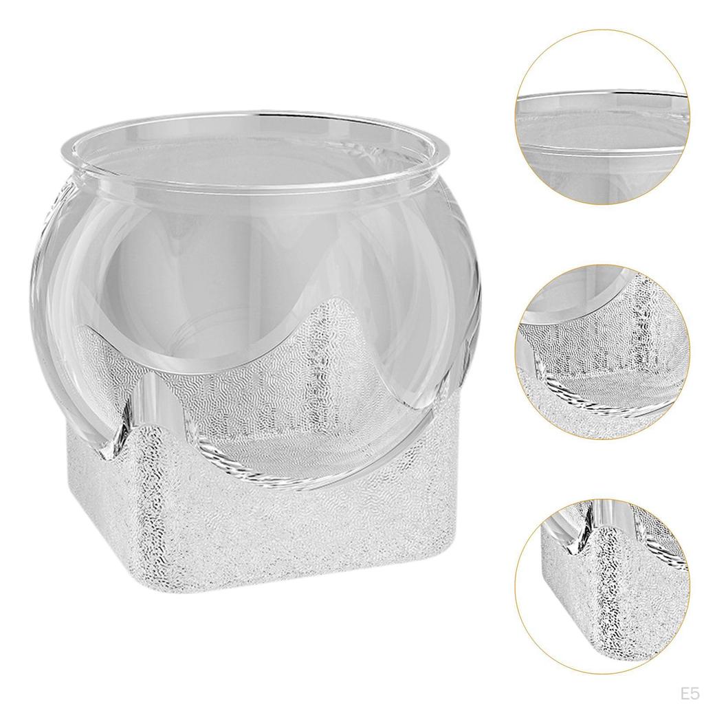 Aquarium Bowl for Fish, Clear Design Home Decor And Viewing