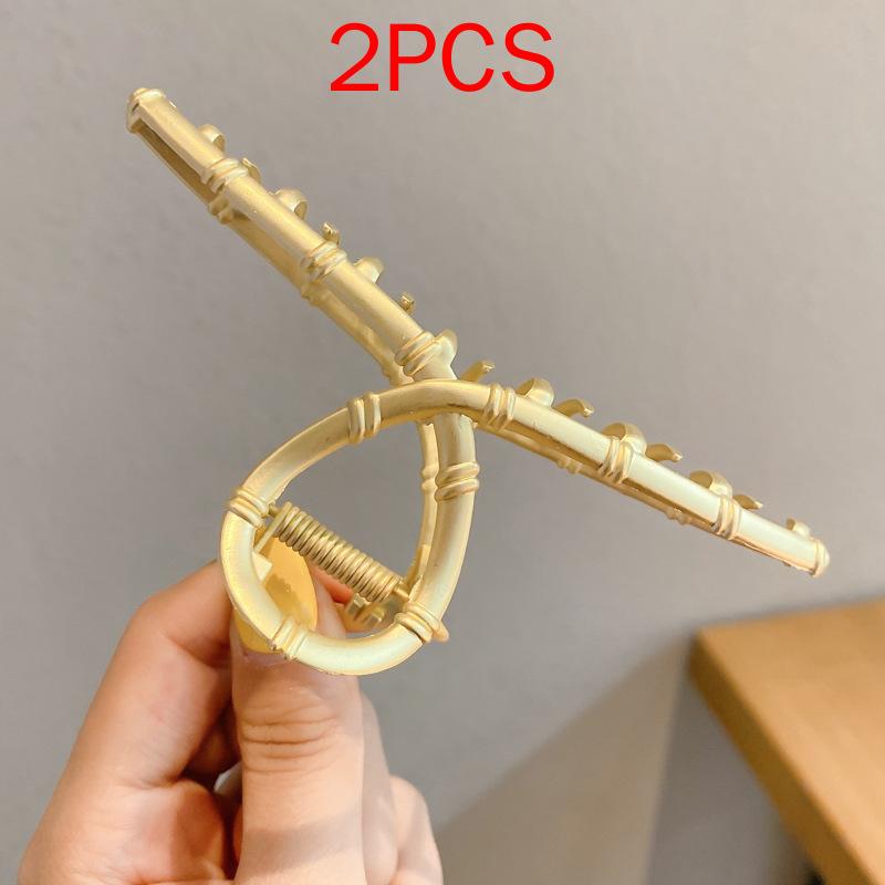 (87 Styles) 2pcs/ Set New Large Jelly Color Hair Clip Acrylic Hair Claw Shark Clamp For Women Girls Fashion Summer Updo Headwear Hair Accessories