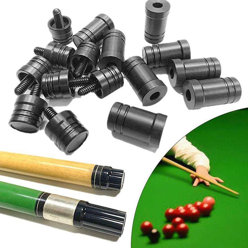 Easy Install Billiard Cue Bottom Cover Joint Protector Anti-Scratch Non-Slip 1Pcs for Casual Competitive Billiard Games