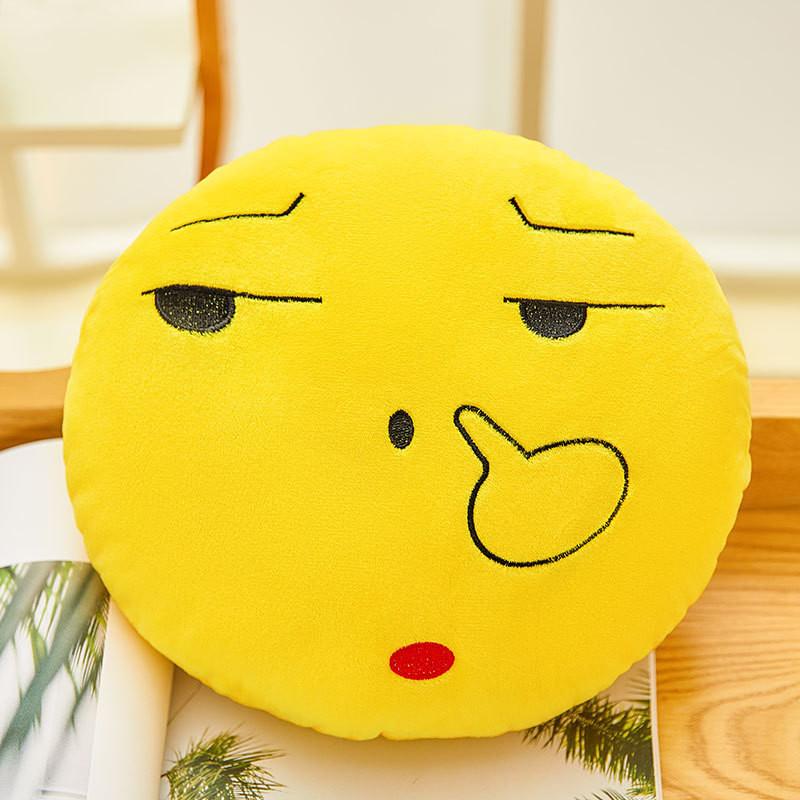 Qq Cartoon Emotions Plush Cushion Pillow Bedroom Decor For Gift Collectors And