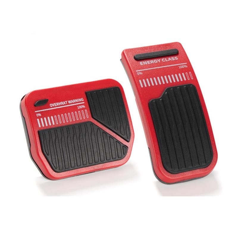 

Для Tesla Model Y 3 автомобильные педали накладки на крышки новые ABS PC педаль акселератора тормоза аксессуары красный