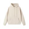 Men's and Women's Warm Cotton Hooded Sweatshirt - Plain Color, Loose Fit, Autumn Winter Style