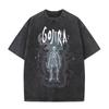 Prané Vintage Kovové Rocková Kapela Gojira The Flesh Alive Grafické Tričko Pánské Dámské Hip Hop Móda Nadměrná Trička Streetwear