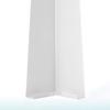 8Pcs Aluminum Siding Corners Rustproof Corrosion Resistant High Strength White