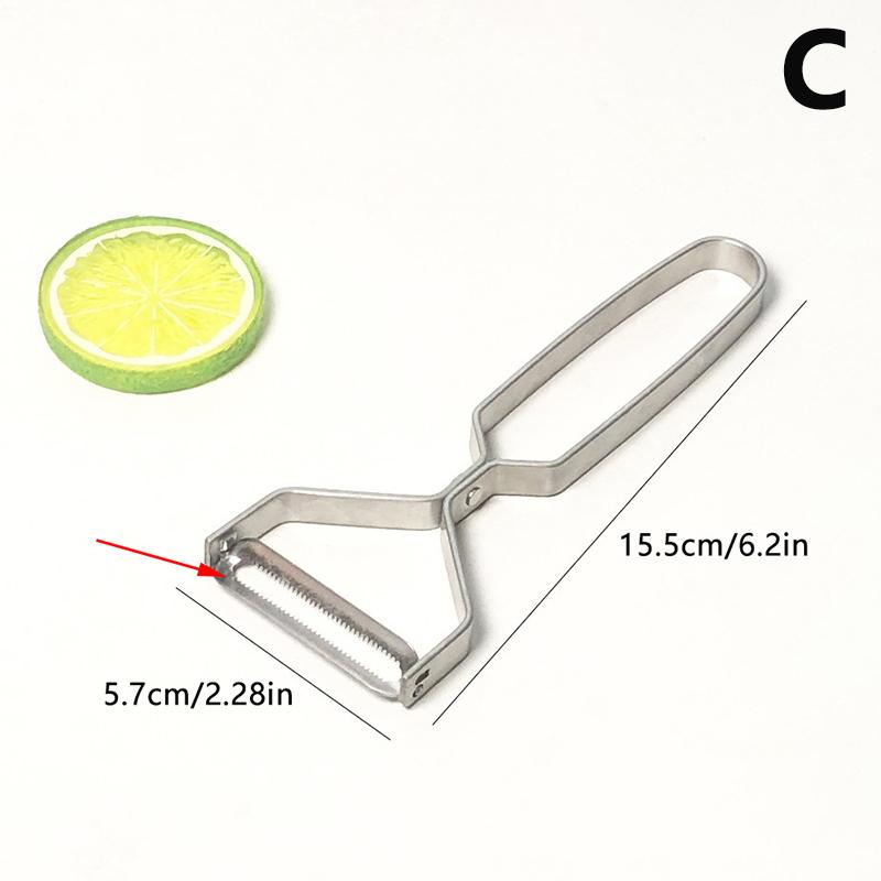 

Овощечистка для овощей, фруктов, нож из нержавеющей стали, терки для капусты, овощерезка для салата, картофеля, кухонные аксессуары, кухонные принадлежности, широкий рот