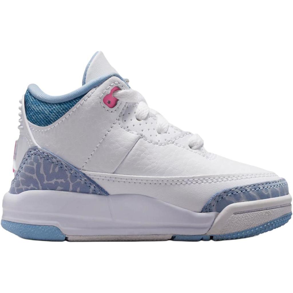 Air Jordan 3 Retro TD 'White Cobalt Bliss' Baby Shoes HQ0782-101
