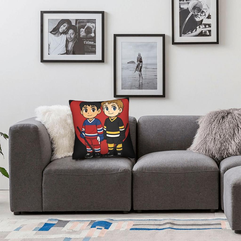 Pillow Case S-Shane H-Hollander I-Ilya R-Rozanov Square Pillow Cover For Couch Sofa Bedroom Retro Trendy Pillowcases