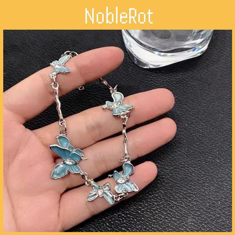 Butterfly Blue Elegant Bracelet For Women Trendy Simple Jewelry Geometric