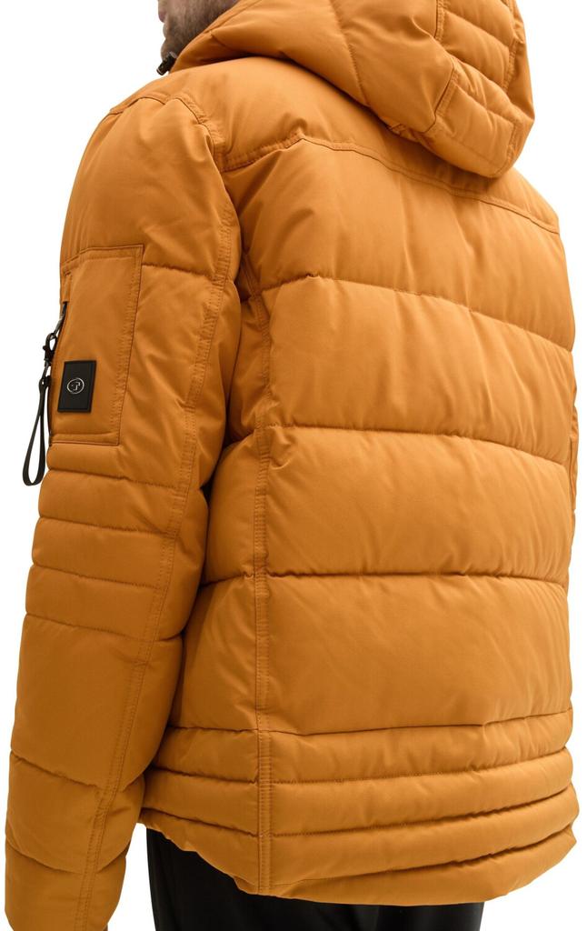 Demi-season Jacket Tom Tailor Puffer Jacket with Detachable Hood (1041323) Peanut Butter Brown