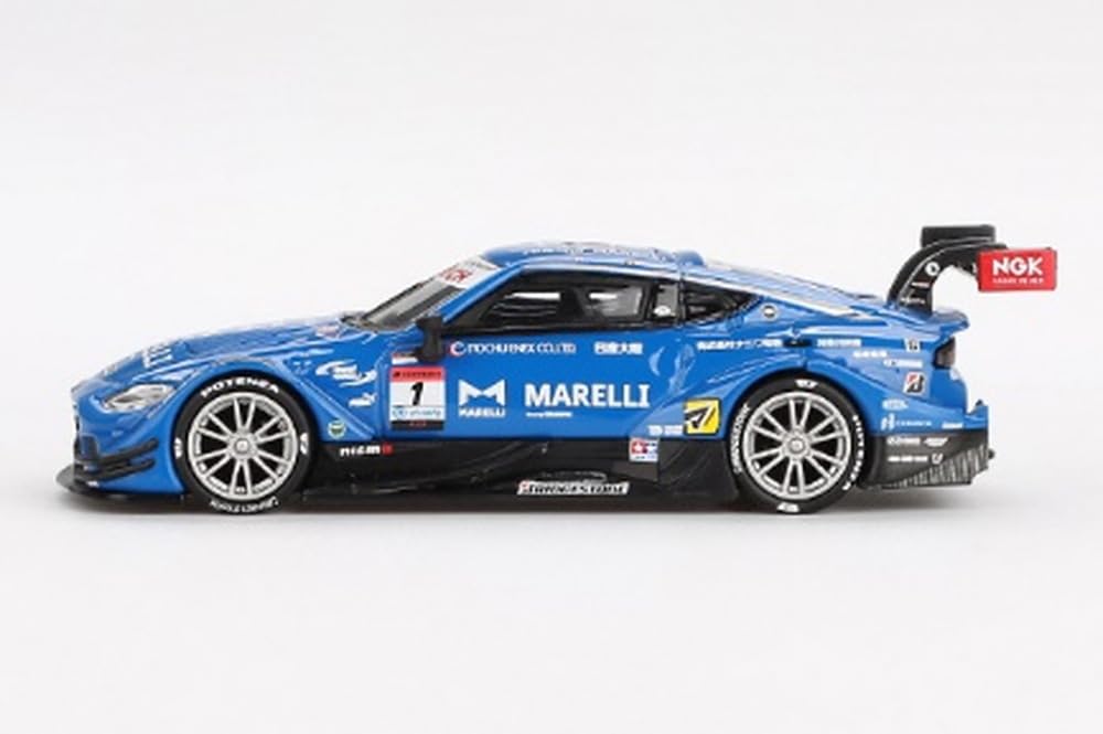 MINI GT 1/64 Scale Nissan Z GT500 SUPER GT Series 2023 #1 Marelli Impul Z Team Impul (Left-Hand Drive) Finished Model MGT00849-BL