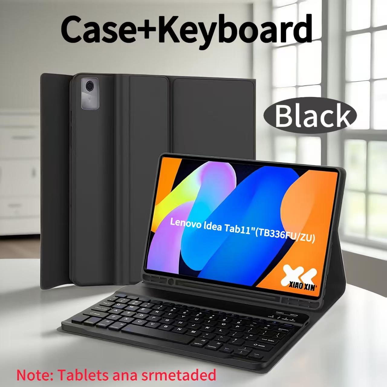 Чехол для Idea Tab 11 дюймов TB336FU/ZU, Чехол-клавиатура Bluetooth для Idea Tab 11 дюймов, Съемная клавиатура Lenovo  11 inch&English