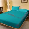 1 Solid Color Brushed Sheet (pillowcase Not Included), Soft and Comfortable Bedding Mattress Protector for Bedroom, Guest Room, with Deep Pockets