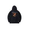 Anta Sports Series Black Unisex Loose Hoodie with Minimal Print 152311749-4