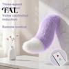 Playful Car Tail Wagging Electric for Car, Remote Control Fluffy Animal Lightweight Accessory Decor, Sound Activated Moving Fur Trunk Ornament Cosplay