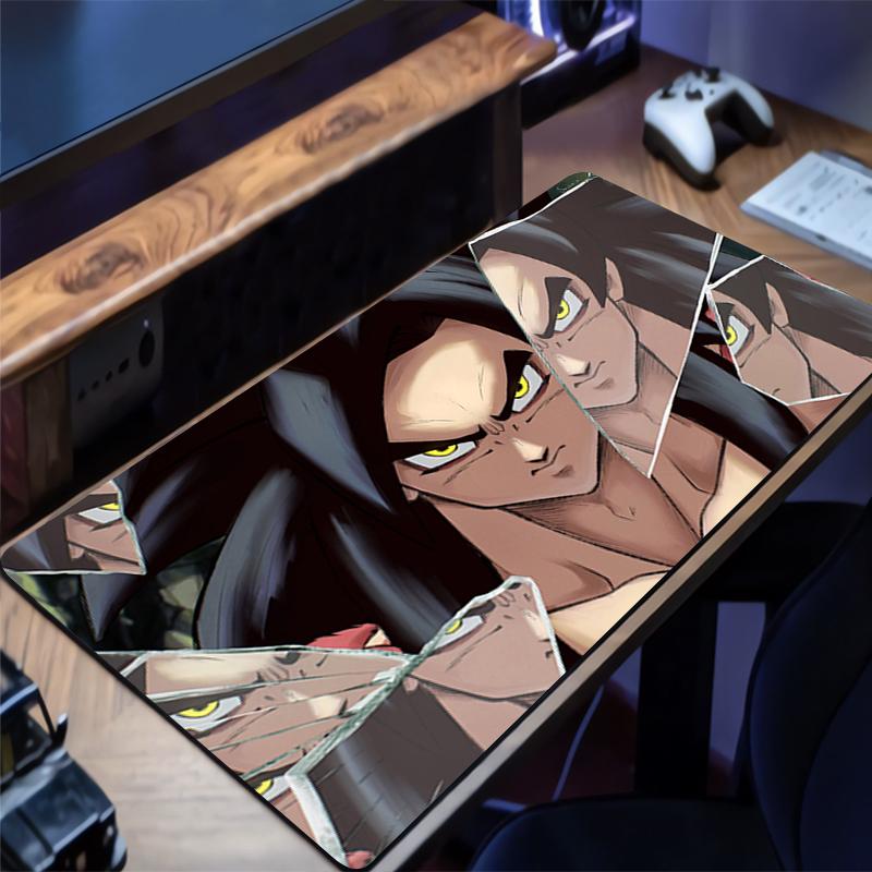 Mouse Pad PC Anime Rubber Non Slip Mousepad Laptop Dragon Ball Gamer Cabinet Keyboard Pad Office Computer Gaming Desk Mouse Mat