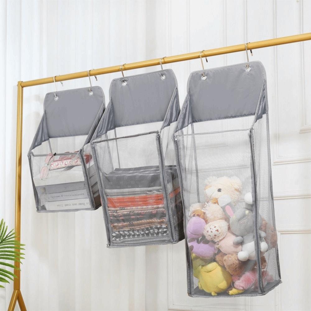 Space Saving Over the Door Laundry Hamper Foldable Sundry Storage Bag  Bedroom