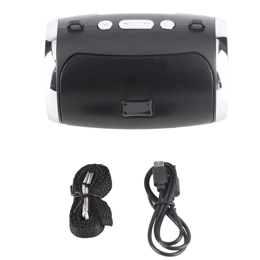 Wireless Speaker Heavy Bass HIFI Bluetooth 5.0 Noise Reduction 1200mAh Speakers with Lanyard for