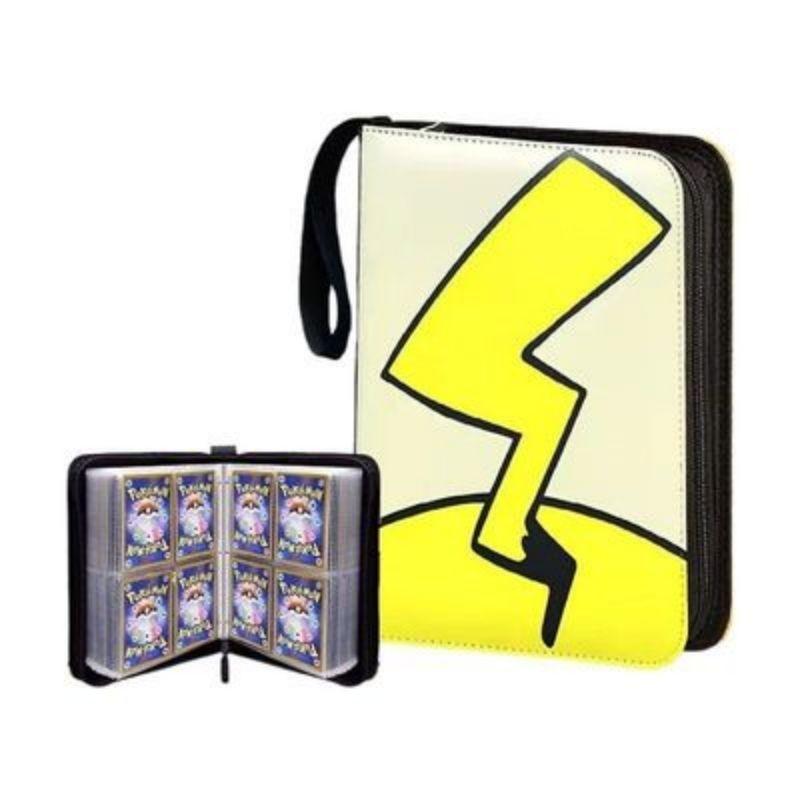 52 Style 400pcs Card Album 2x2 Loose-leaf Large Capacity Leather Anime Zipper Card Collection Photo Album