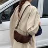 Retro Underarm Small Bag, Women's Croissant, Versatile Crossbody Dumpling Bag