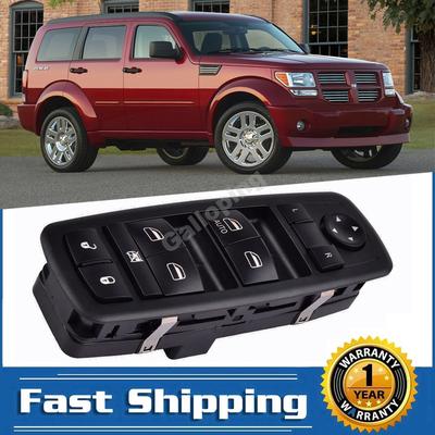 Front Left Driver Door Window Control Switch Glass Lifter Regulator Button for Jeep Liberty 3.7L Dodge Nitro 3.7L 4.0L 2008-2012