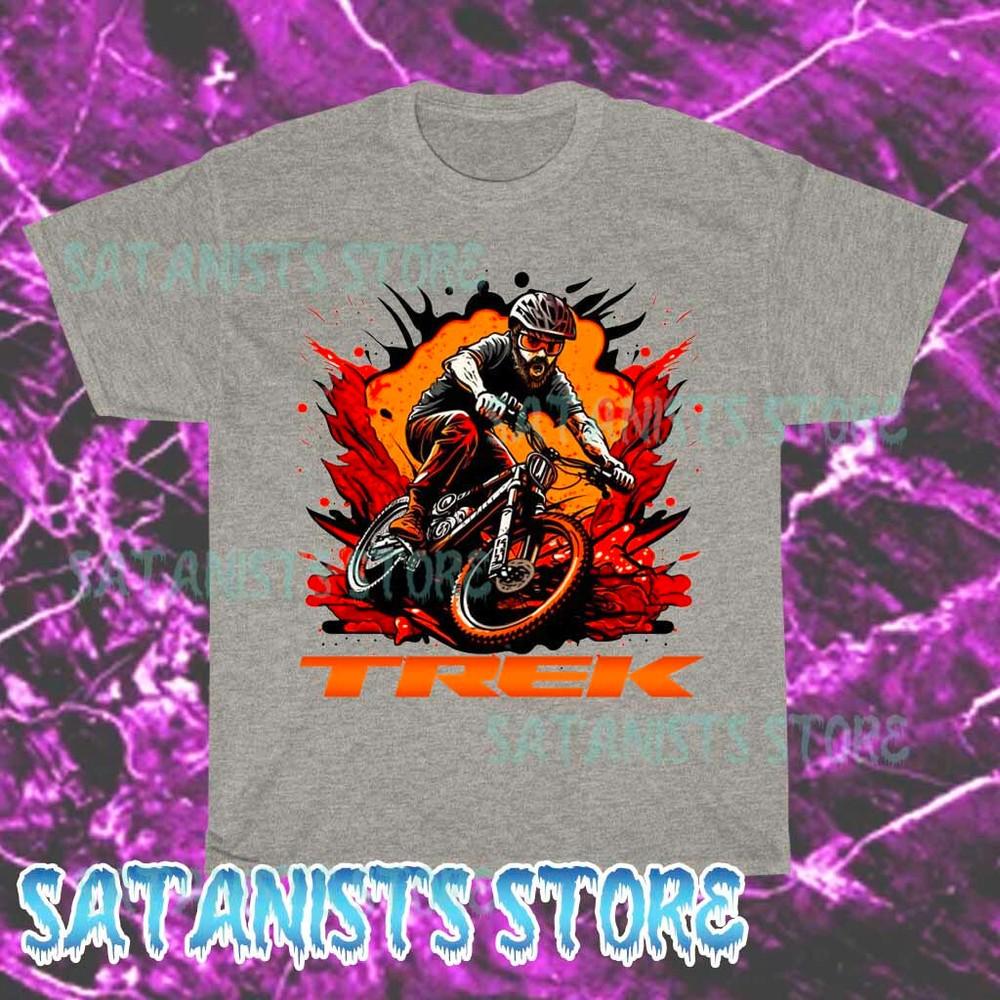 

New Trek Bicycle Bike Logo Grey Hoodie Sweatshirt Funny Size S to 5XL M