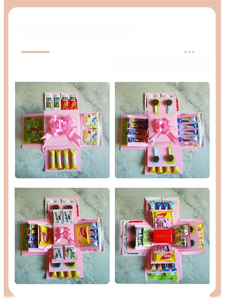 Birthday Surprise Explosion Gift Box for Kids and Girlfriends