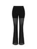 Soltipebeul Lace Banding Pants [Black]