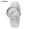 Male And Female Students Party Waterproof Versatile Large Dial Simple College Wind Silicone Quartz Watch Female 9904