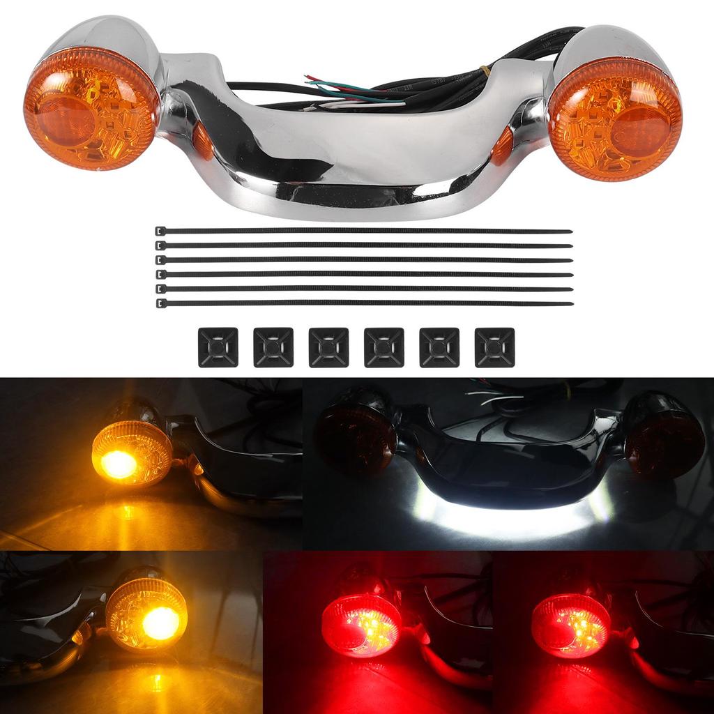 Harley Street Glide LED Tail Light with Turn Signal & Bracket