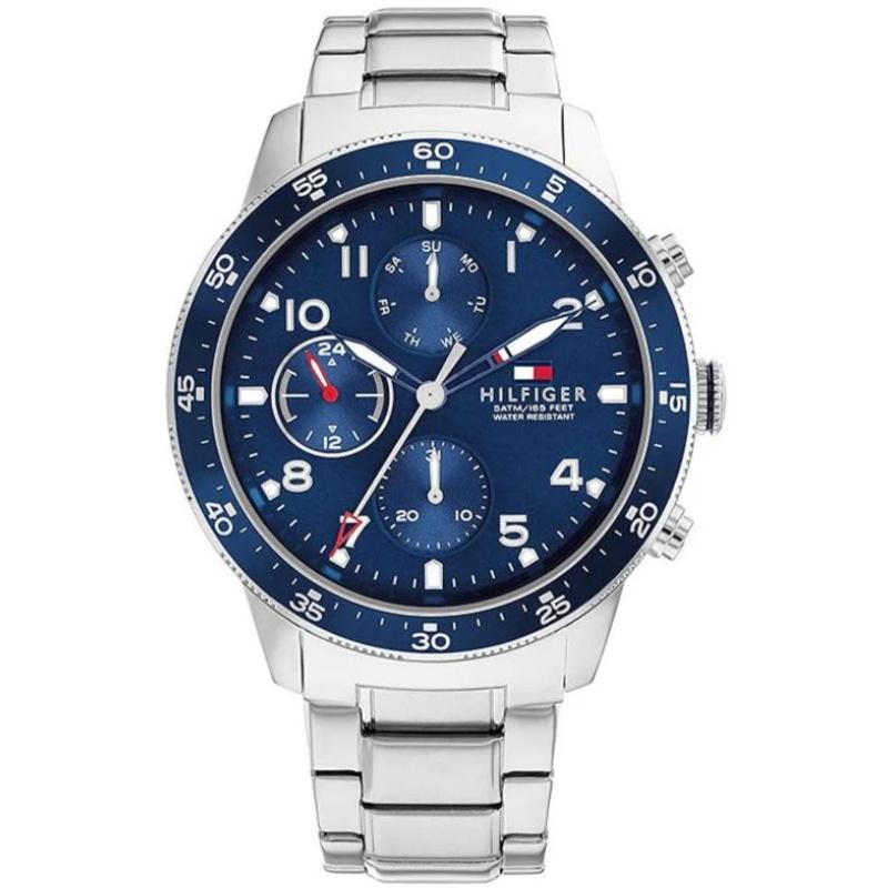Tommy Hilfiger,Silver,Men s Quartz Watch,1791949 серебряный