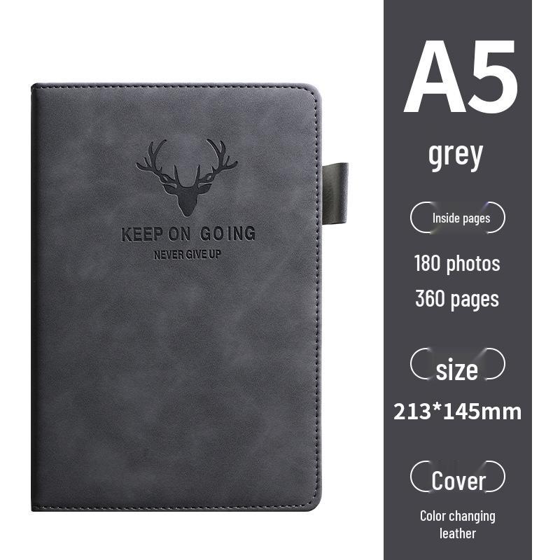 Business & Student A5 Thick Notebook Journal for Meetings & Diary Use