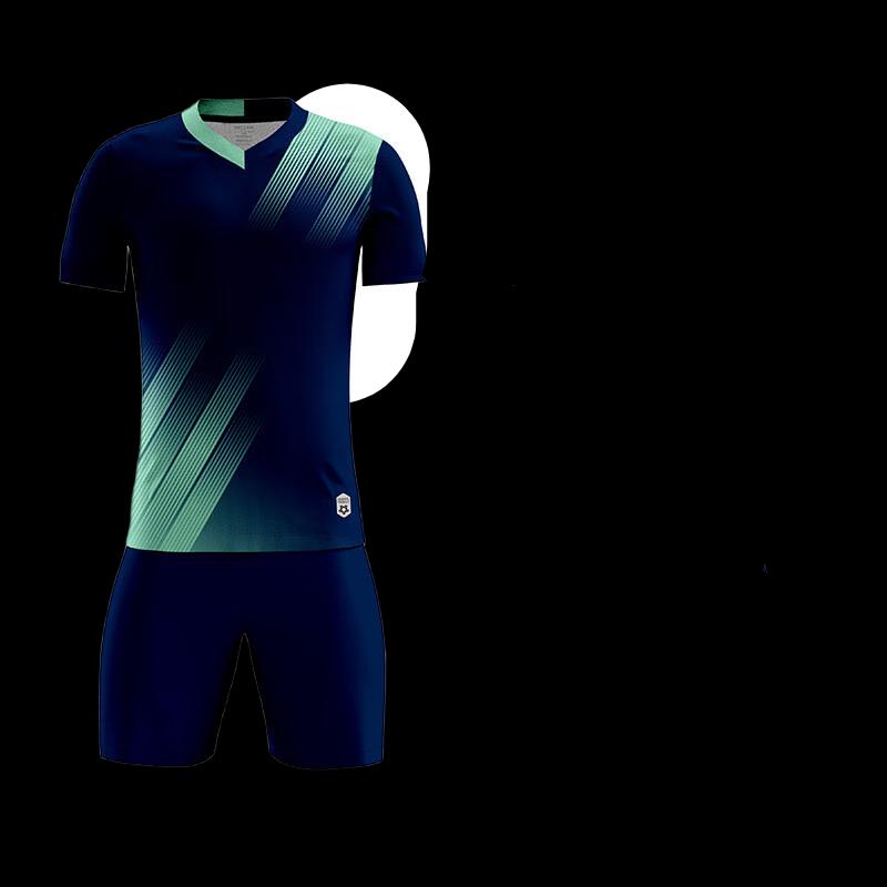 Longchan Unisex Football Training and Match Jersey Set