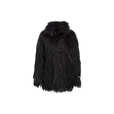 Originals Dreistreifen Pelzjacke Damenjacke Schwarz HG6678