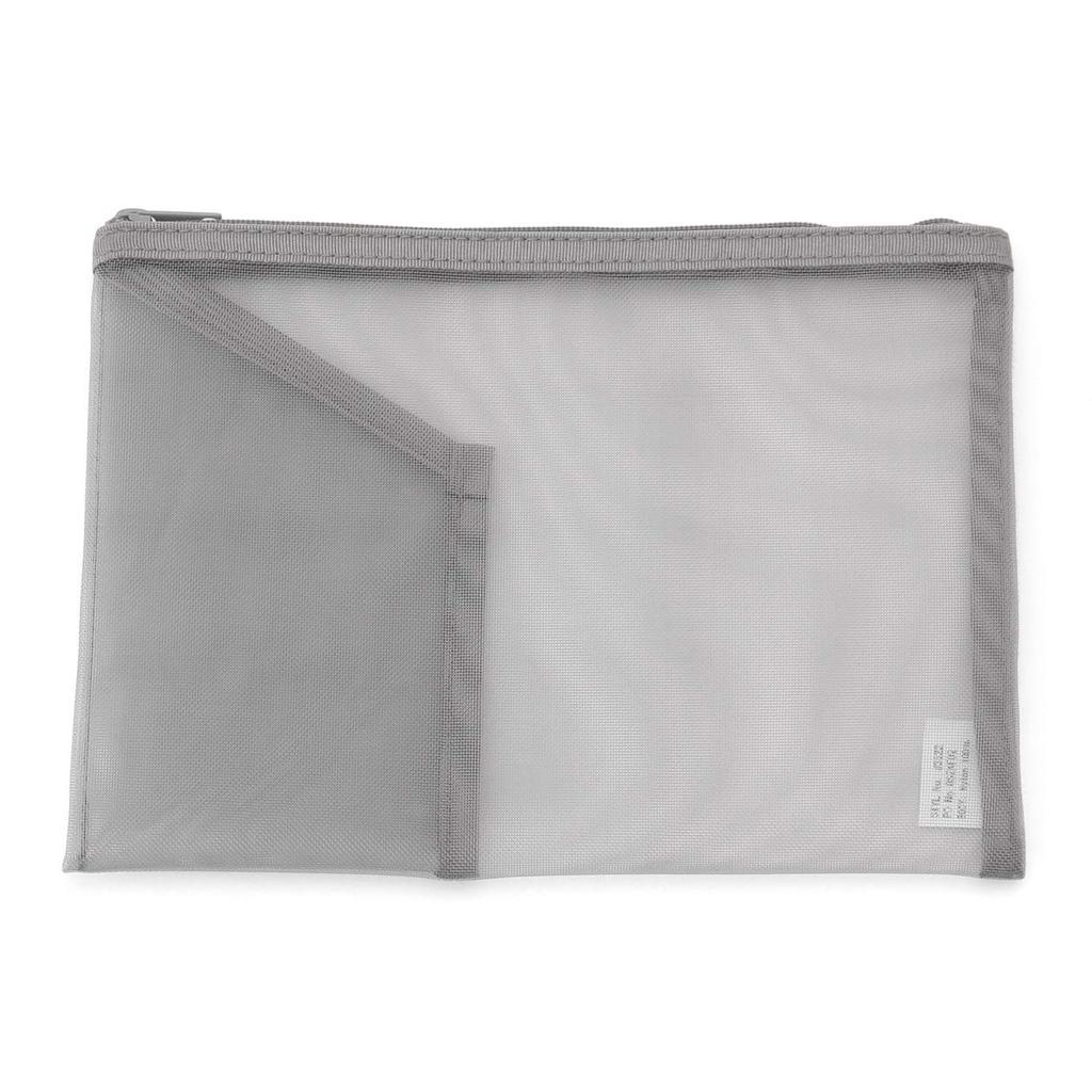 Muji Nylon Mesh CaseWith Pocket B6 Size