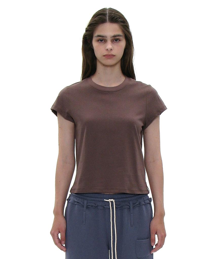 PARTIMENTO WOMEN Pwc Cotton Cap Sleeve Tee_6 Colors