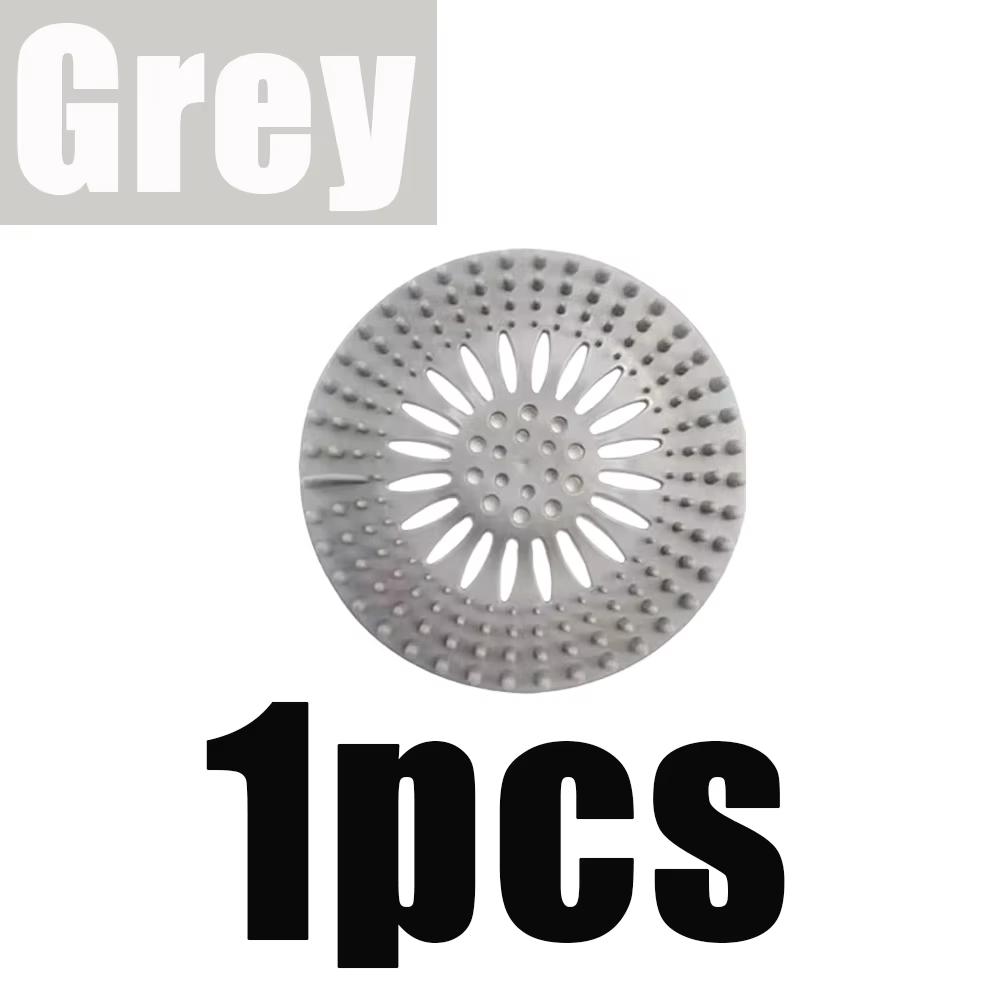 

1-3pcs Hair Filter Sink Anti-Blocking Strainer Deodorant Silicone For Bathtub Shower Floor Kitchen Sink Strainer Hair Trap Tools