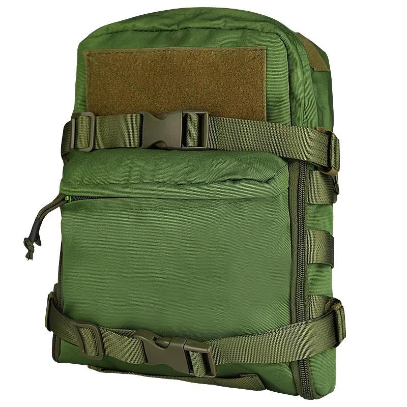 Tactical Hydration Backpack Combat Training Assault Molle Bag Outdoor Hunting Vest Back Plate Carrier Water Bag