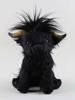 Highland Cow Plush Toy Funny Joy Realistic Stuffed Animal with Long Fluffy Hair Soft Cuddly for Children Boys Gift