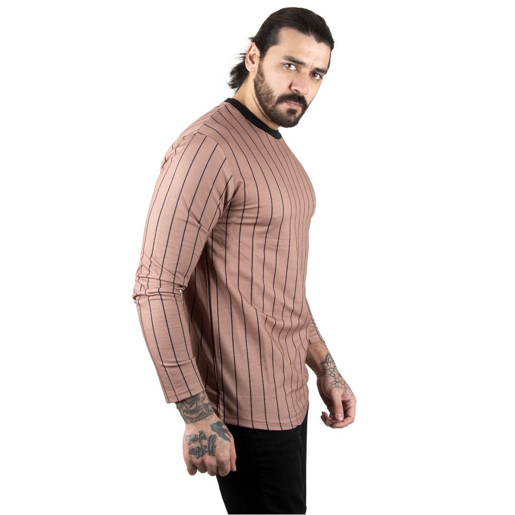 

DeepSEA Crew Neck Мужская толстовка в прямую полоску нового сезона 2303115