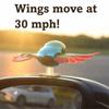 ABS Material Car Ornament Flap Wings Rearview Mirror Decor Motorcycle Decoration  Home Decor