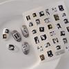 Japanese Manga Character Tomie 5D Embossed Nail Art Stickers