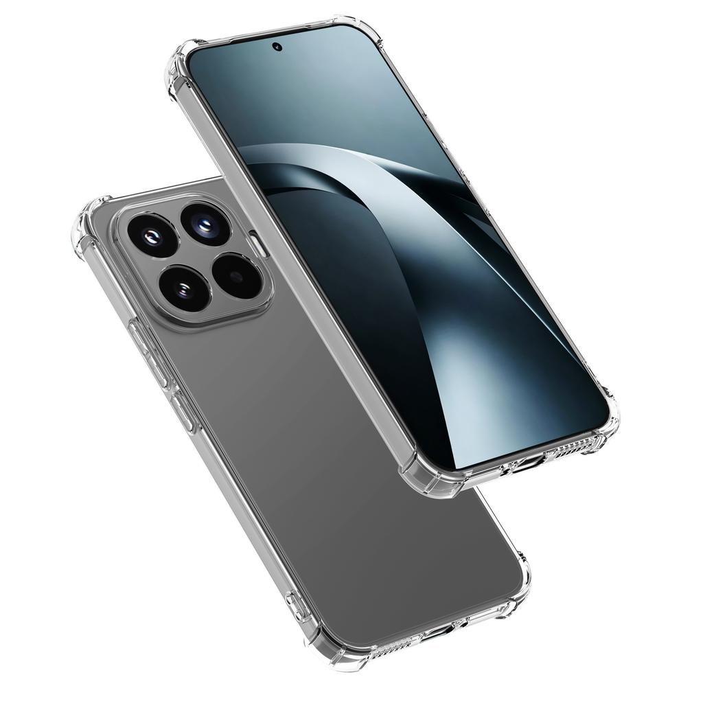 Suitable for Xiaomi 17TPRO four-corner anti-drop mobile phone case Xiaomi 17promax transparent tpu airbag protective cover