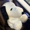 Cute Snoopy Dog Plush Pillow Toy - Large Size