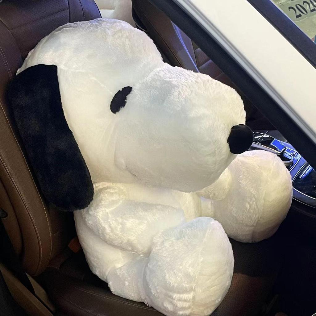 Cute Snoopy Dog Plush Pillow Toy - Large Size