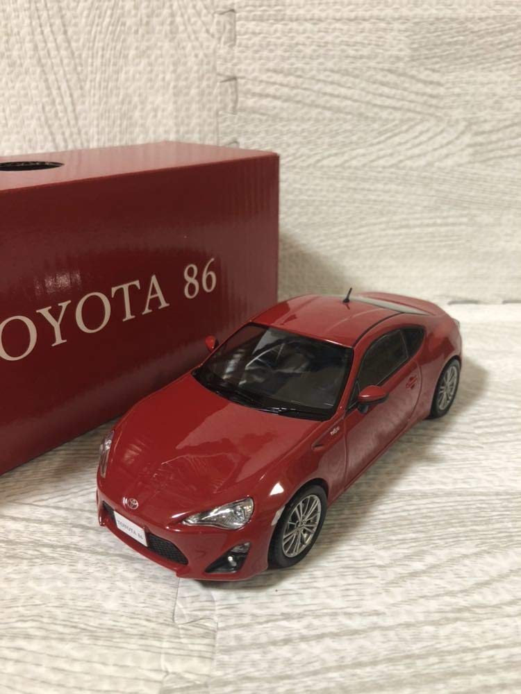 1/30 Toyota 86 Hachiroku Образец цвета (Не продается) Миниатюрная машина Молния Красная