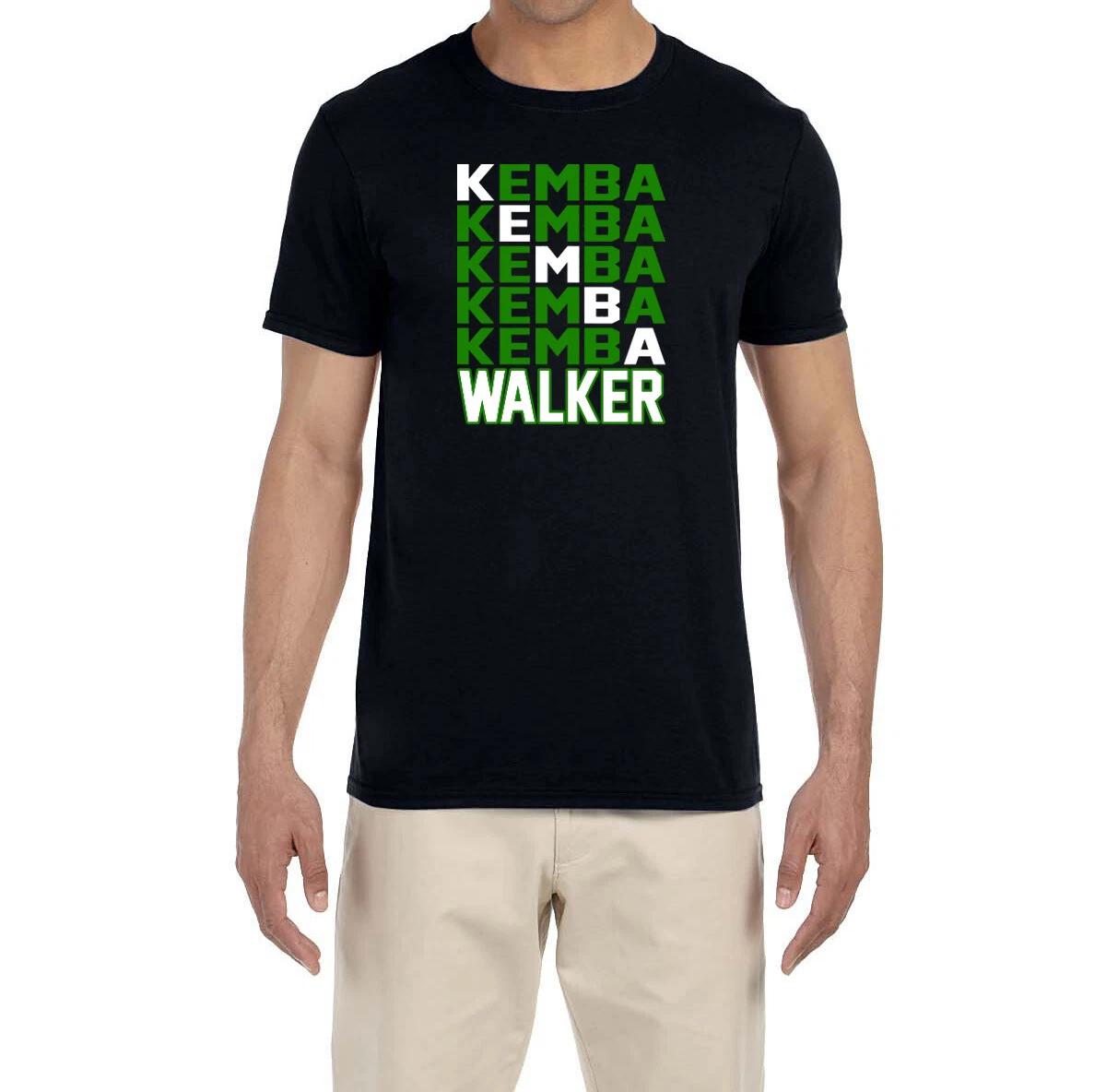 Boston Celtics Kemba Walker Text T-Shirt S