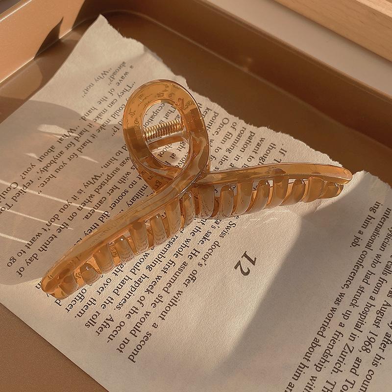 

Hair volume Multi-disc hair grab clip Women s back of head Fashion personality Acetate shark clip Large hair accessories Wholesale