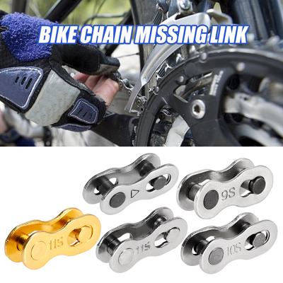 1 paar / 5 paar fietskettingschakels fietsketting reparatiegereedschap fiets ontbrekende schakel fietskettingconnector